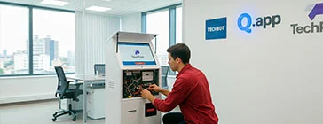 soporte técnico para quioscos digitales Techbot